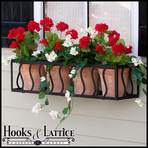 french window boxes outdoor